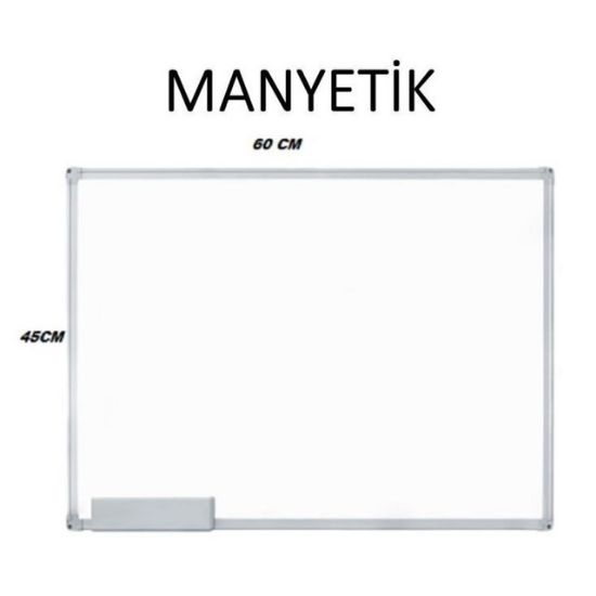 İnter Yazı Tahtası Duvara Monte Manyetik 45x60  resmi