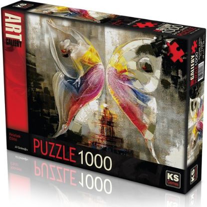 Ks Games Puzzle 1000 Parça Kelebek Etkisi/Ali Hüsrevoğlu 11257 resmi