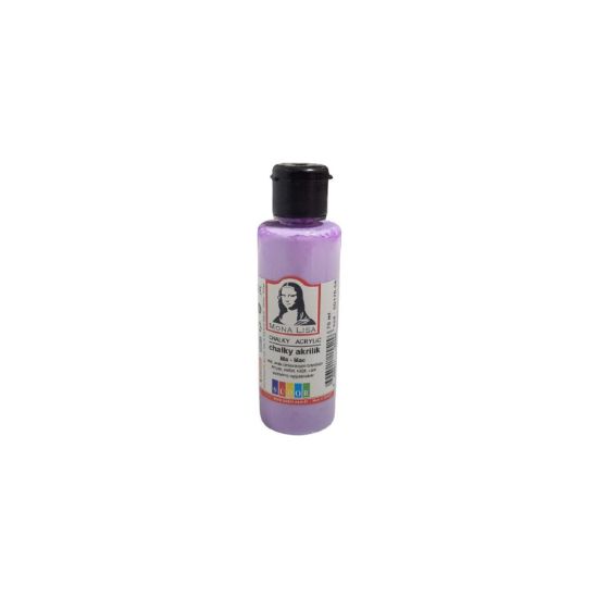 Mona Lisa Akrilik Boya Chalky 70 ML Lila SD170-06 (12 Adet) resmi