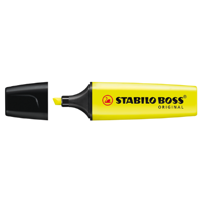 Stabilo Fosforlu Kalem Boss Sarı 70/24 (10 Adet) resmi