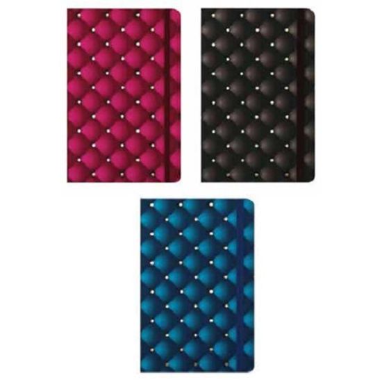 Keskin Color Not Defteri Pronot-Foil Perle Lastikli Çizgili 80 YP 13x21 413731-99 resmi