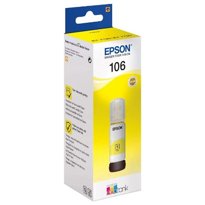 Epson 106 Yellow Sarı Şişe Mürekkep T00R440 L7160/7180 resmi