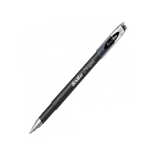 Scrikss Tükenmez Kalem Z7 Speed Jel 0.7 MM Siyah 12 Li (12 Adet) resmi