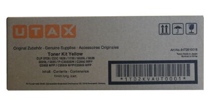 Utax CLP-3726 P-C2660/2665 CDC-1626/1726/4726 Yellow Sarı Orjinal Fotokopi Toneri 7.200 Sayfa resmi