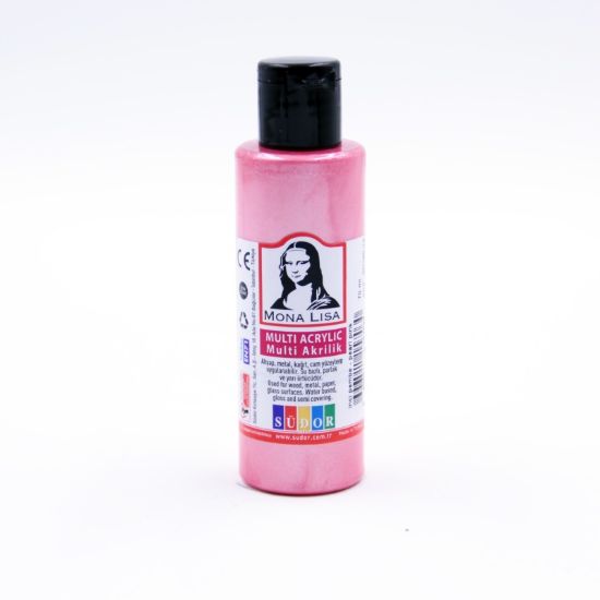 Mona Lisa Multi Akrilik 70 ML İnci Pembe SD160-13 (12 Adet) resmi