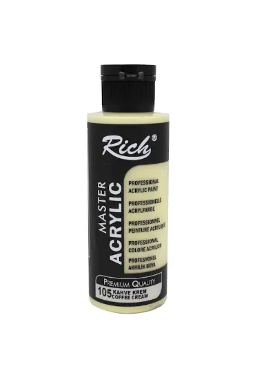 Rich Akrilik Boya Master 120 CC Coffe Cream 105 resmi