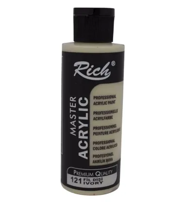 Rich Akrilik Boya Master 120 CC Fildişi 120-121 resmi