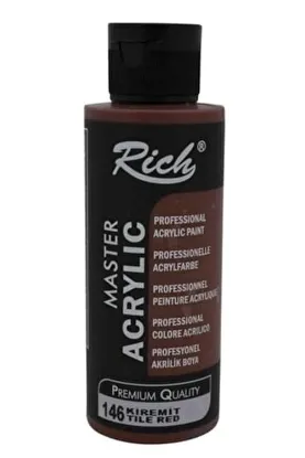 Rich Akrilik Boya Master 120 CC Kiremit 120-146 resmi