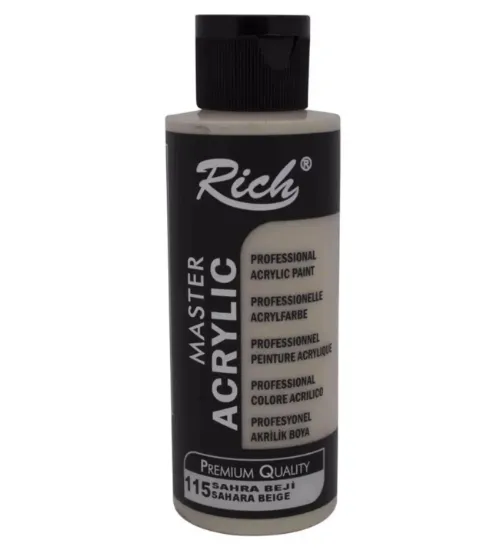 Rich Akrilik Boya Master 120 CC Sahra Beji 120-115 resmi