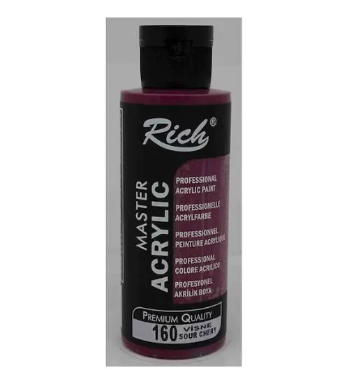 Rich Akrilik Boya Master 120 CC Vişne 160 resmi