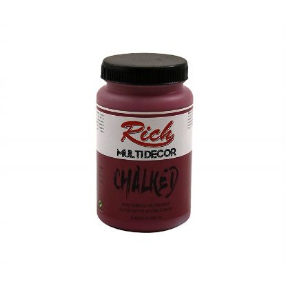 Rich Akrilik Boya Multi Decor Chalked 250 CC Bordo 4532 resmi