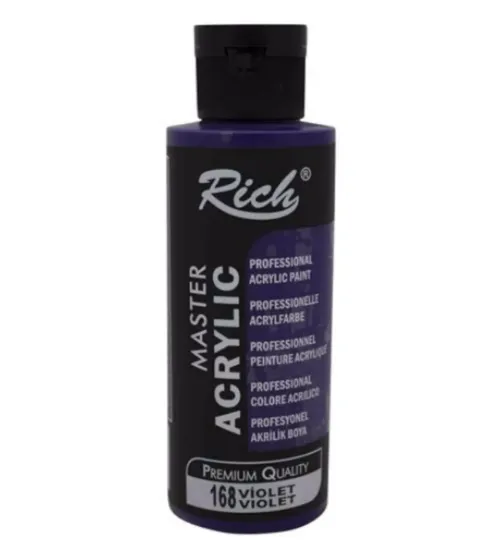 Rich Akrilik Boya Master 120 CC Violet 168 resmi
