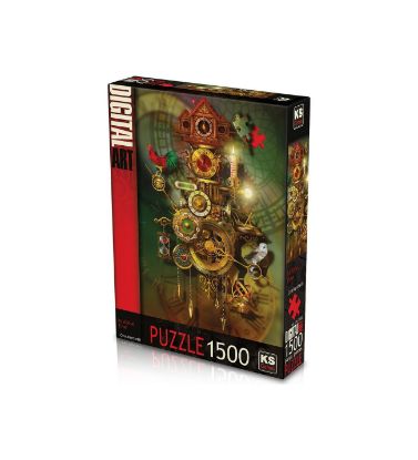 Ks Games Puzzle 1500 Parça Its About Time 22002 resmi