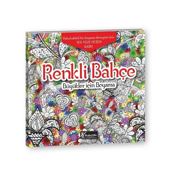 Keskin Color Yetişkin Boyama Kit-Renkli Bahçe 25x25 32 YP 242900-99 resmi