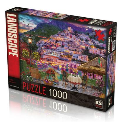 Ks Games Puzzle 1000 Light of amalfi 20545 resmi