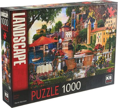 Ks Games Puzzle 1000 Parça İtalian coast 20570 resmi