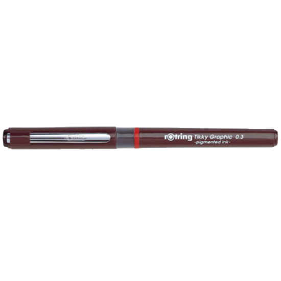 Rotring Çizim Kalemi Grafik Tikky 0.3 1904753 resmi