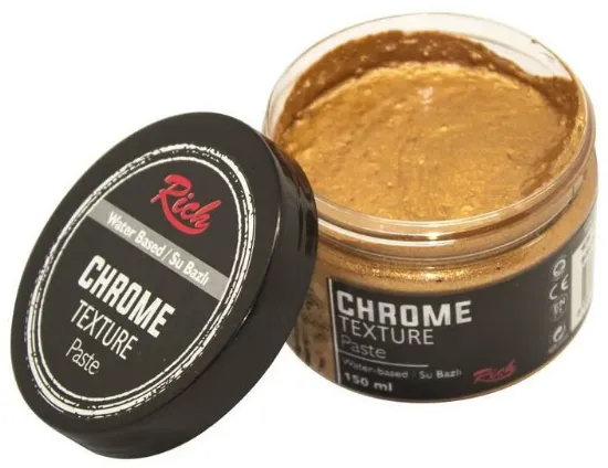 Rich Chrome Texture Paste 150 ML Bronz 9212 resmi