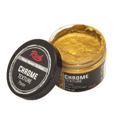 Rich Chrome Texture Paste Antik Gold 9206 resmi