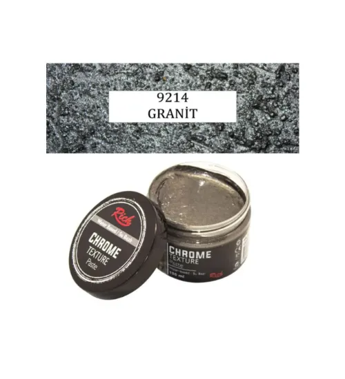 Rich Chrome Texture Paste 150 ML Granit 9214 resmi