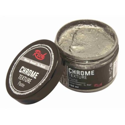 Rich Chrome Texture Paste 150 ML Antik Gümüş 9216 resmi