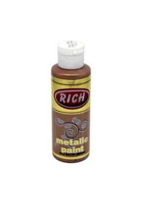 Rich Akrilik Boya Metalik 120 CC Antik Bronz 0862 resmi