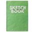 Fanart Academy Sketch Book 120 GR Spiralli 50 YP A4 Yeşil 8673 resmi