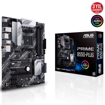 Asus Prime B550-Plus AMD AM4 3.Nesil DDR4 DP HDMI Anakart resmi