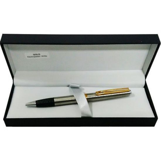 Inoxcrom Wall Street Serisi Elegance Steel Gold Tükenmez Kalem resmi