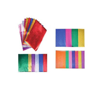 Keskin Color Elişi Kağıdı 10 lu Karışık Rainbow Yıldızlı resmi