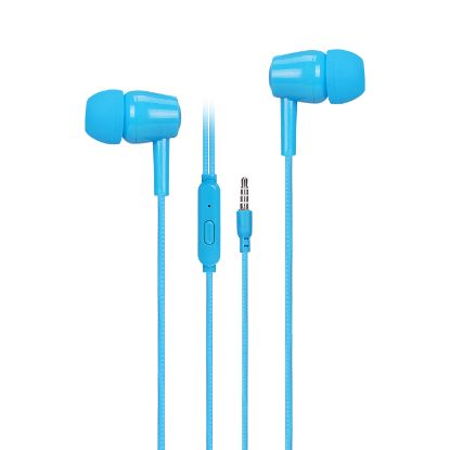 Asonic AS1 Mobil Telefon Uyumlu Kulak içi Mavi Mikrofonlu Kulaklık resmi