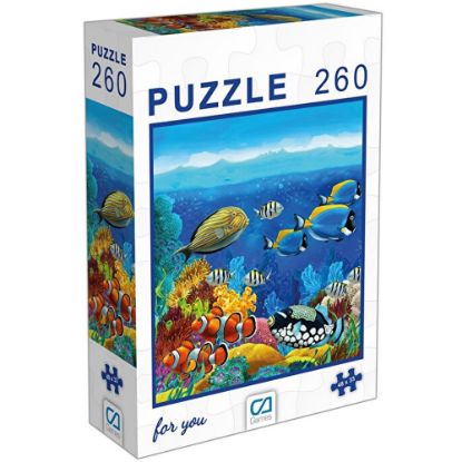 Ca Puzzle 260 Parça Balıklar 6004 resmi
