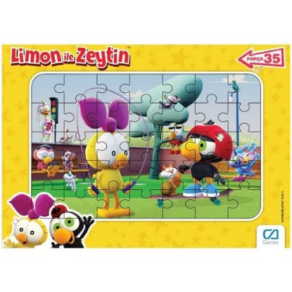 Ca Puzzle 35 - 1 Limon İle Zeytin Frame 5082-5083 resmi