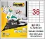 Ekstrafix Laser Etiket 100 YP 52,5X33 Laser-Copy-Inkjet FİX-5035 resmi
