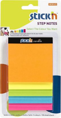 Hopax Stickn Yapışkanlı Not Kağıdı Magıc Küp 5 Neon Mıx Renk 150 Yp 21423 resmi