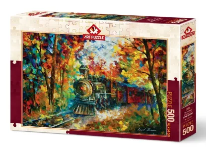 Art Puzzle 500 Parça Sonbahar Treni 5096 resmi