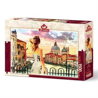 Art Puzzle 1500 Parça Venedike Bakış 5381 resmi