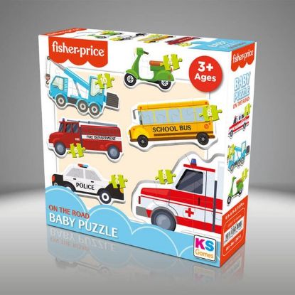 Fisher-Price Baby Puzzle On The Road resmi