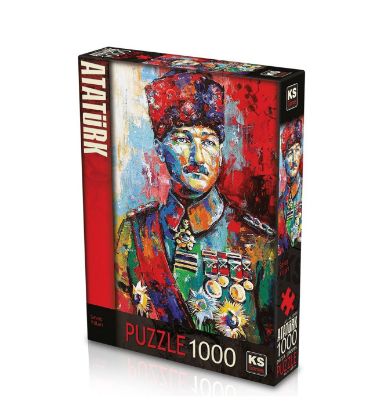 Ks Games Puzzle 1000 Parça Atatürk Savaş Yılları 20599 resmi