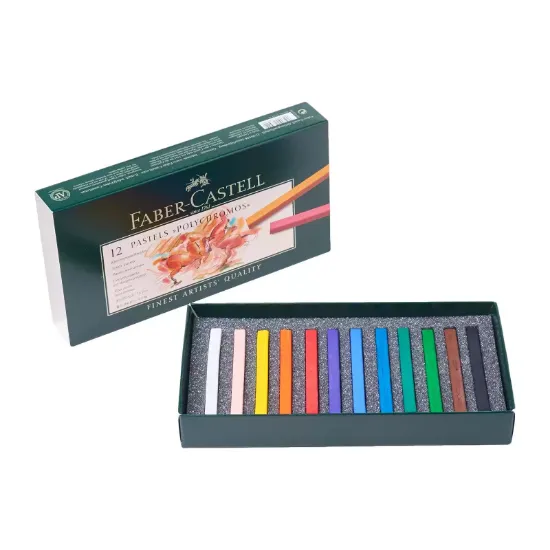 Faber-Castell Pastel Boya Kad. Turuncu Koy Renk:115 12 86 15 (6 Adet) resmi