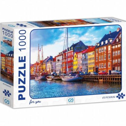 Ca Puzzle 1000 Parça Kopenhag 7012 resmi