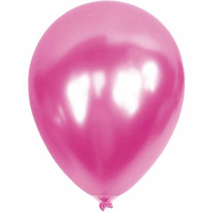 Nedi Balon Metalik Pembe 100 Lü resmi