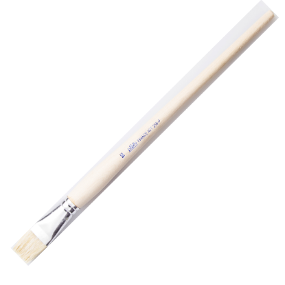 Pebeo Fırça Uzun Bristle Kıl Sert Kıllı Akrilik-Yağlı Boya 258F 16 (12 Adet) resmi