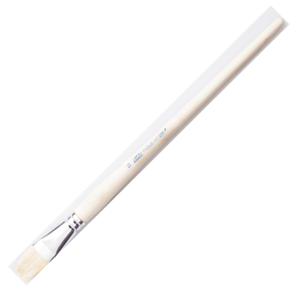 Pebeo Fırça Uzun Bristle Kıl Sert Kıllı Akrilik-Yağlı Boya 258F 18 (12 Adet) resmi