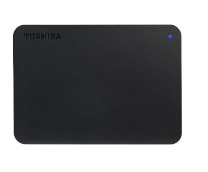 Toshiba 1TB Canvio Basic 2.5" Gen1 Siyah HDTB510EK3AA Harici Harddisk *YENİ* resmi