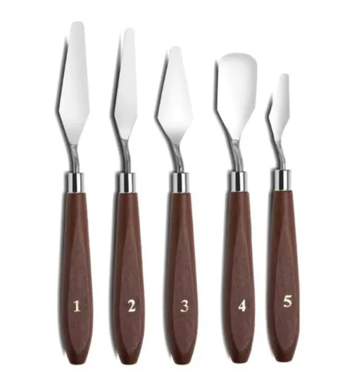 Rich Spatula Seti Metal 5 Lİ 11246 resmi