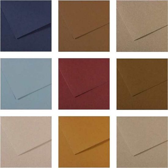 Canson Fon Kartonu (Dokulu) Mı-Teıntes Sh Canmt 50x65 160 GR Red 506 (10 Adet) resmi