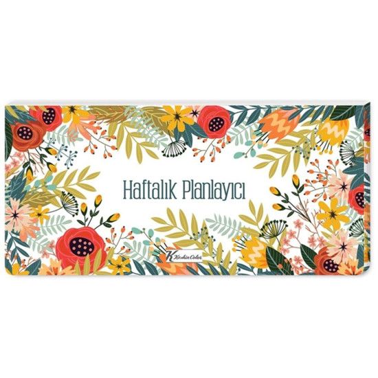 Keskin Color Haftalık Planner Blok Spring 12x26 830174-99 resmi