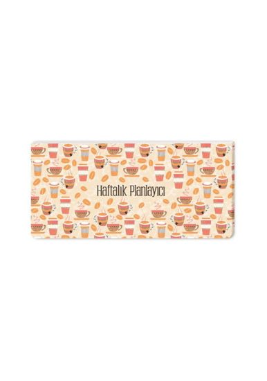 Keskin Color Haftalık Planner Blok Coffee 12x26 830175-99 resmi