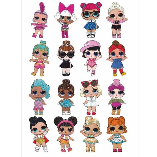 Lol Puffy Sticker Orta Boy resmi